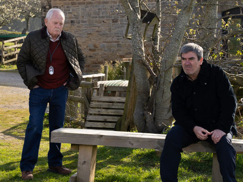 Cain refuses to listen as Liam urges him to open up in Emmerdale