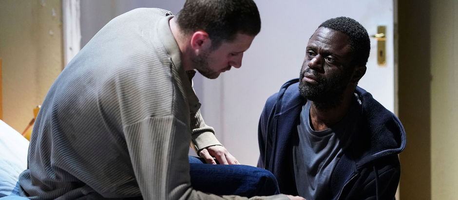 Kojo risks everything to set Harry free in EastEnders