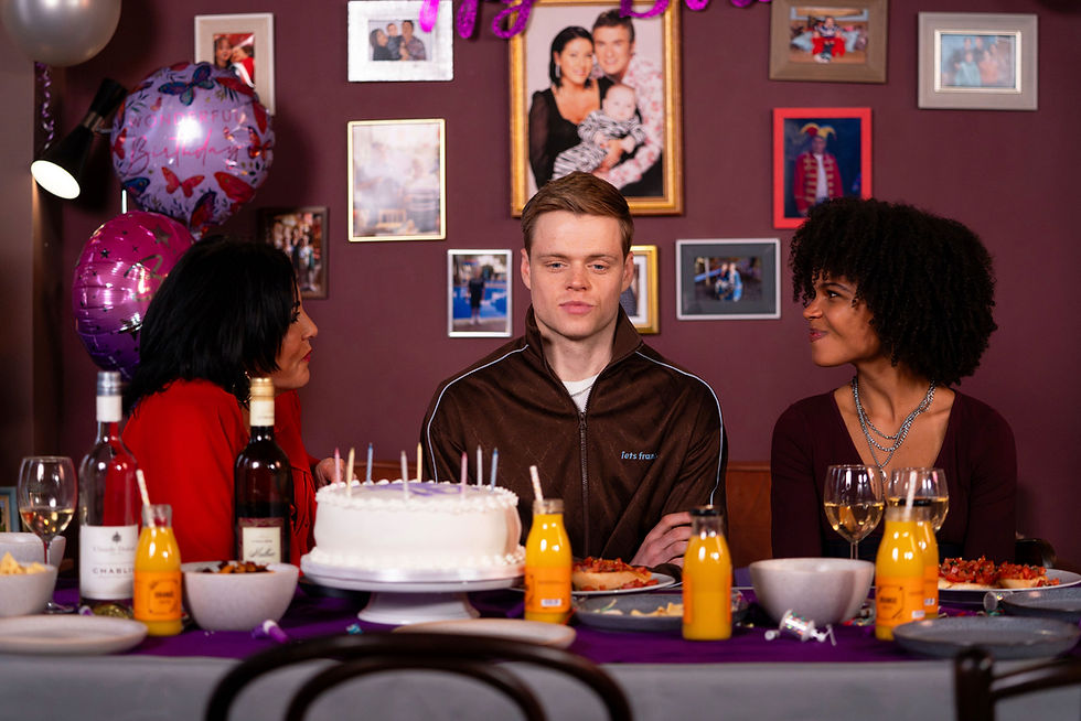 Kat catches Oscar and Josh sharing a secret kiss in EastEnders