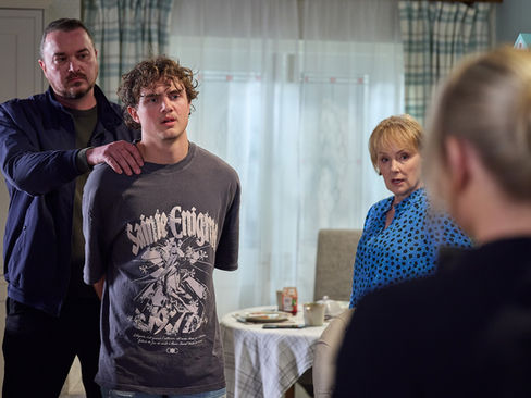 Brody's arrested as Theo's murder investigation takes a dramatic turn in Corrie