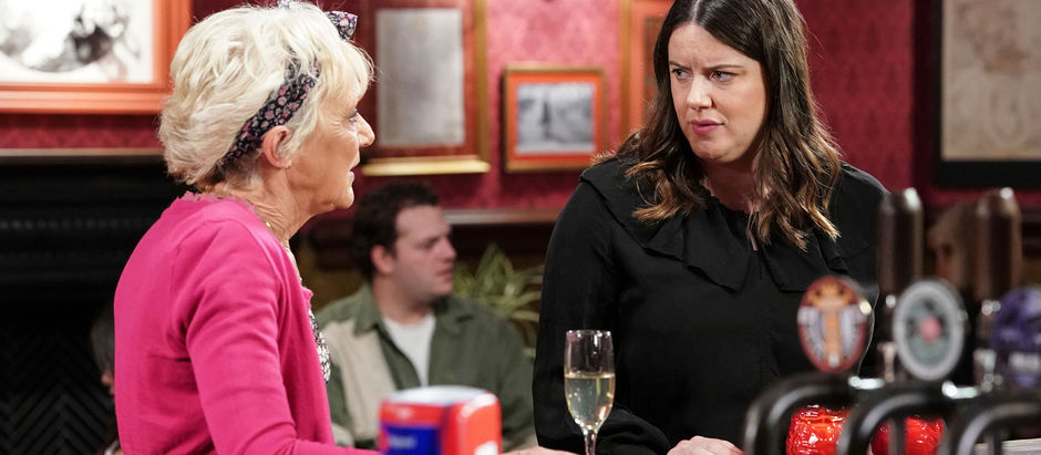 Alfie is impressed when Zoe saves the day in EastEnders