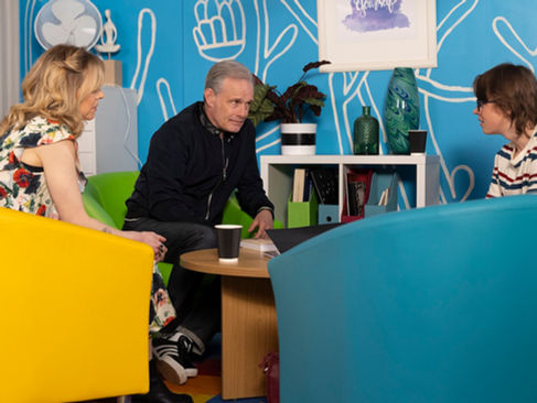 Nick tries to protect Sam from what's happening at Megan's trial in Corrie