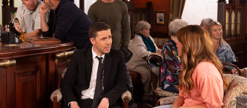 Todd is troubled by Theo’s unsettling reaction to Danielle's shock news about Noah in Corrie