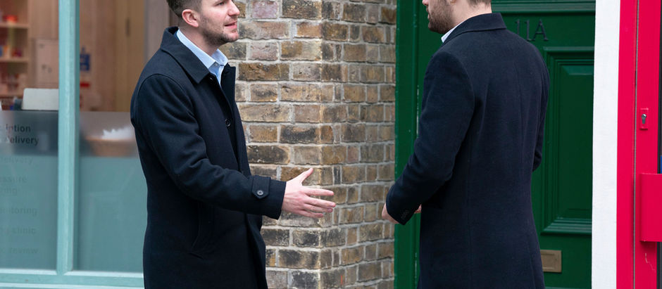 Callum is rocked by Tim's illegal demands and Ben's divorce papers in EastEnders
