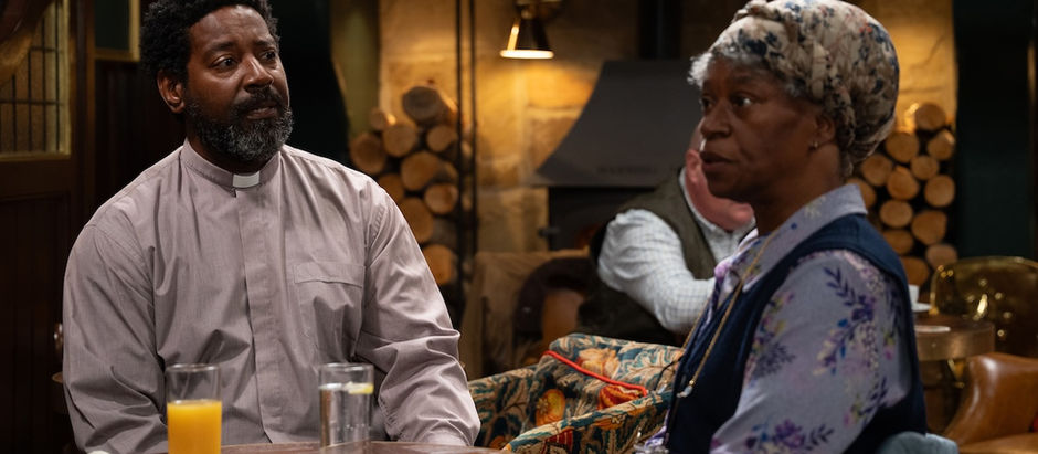 Claudette opens up to Liam after losing her brother to cancer in Emmerdale