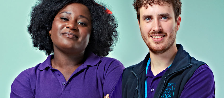 I TALK TO Susan Wokoma and Ed Easton