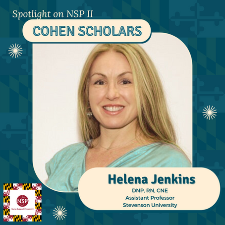 Meet the NSP II Cohen Scholars: Helena Jenkins