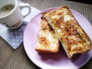 ホワイトチョコレート入りココナッツトースト