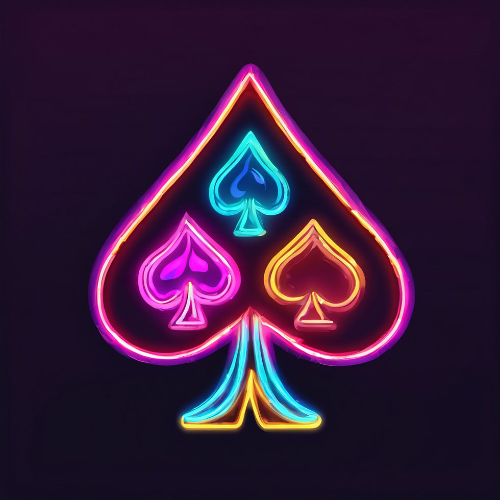 Neon Casino Icon