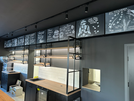 Nowa lokalizacja piekarni „u Piekarzy” – branding wnętrza w Świdnicy