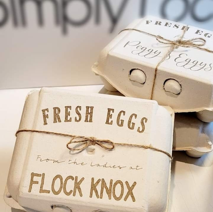 Personalized Egg Crates