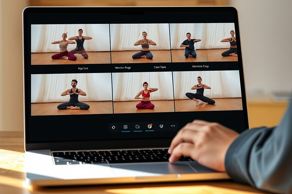 Online Zoom Yoga Classes in Group by Ajay jadaun