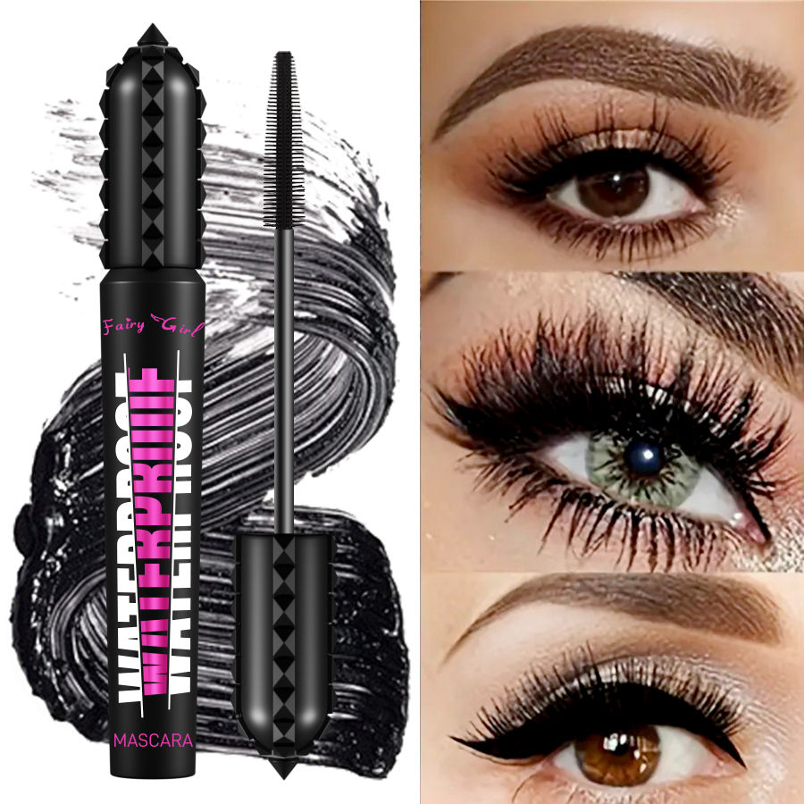 Black waterproof Mascara for all Lengthening make up products Eyelash Extension