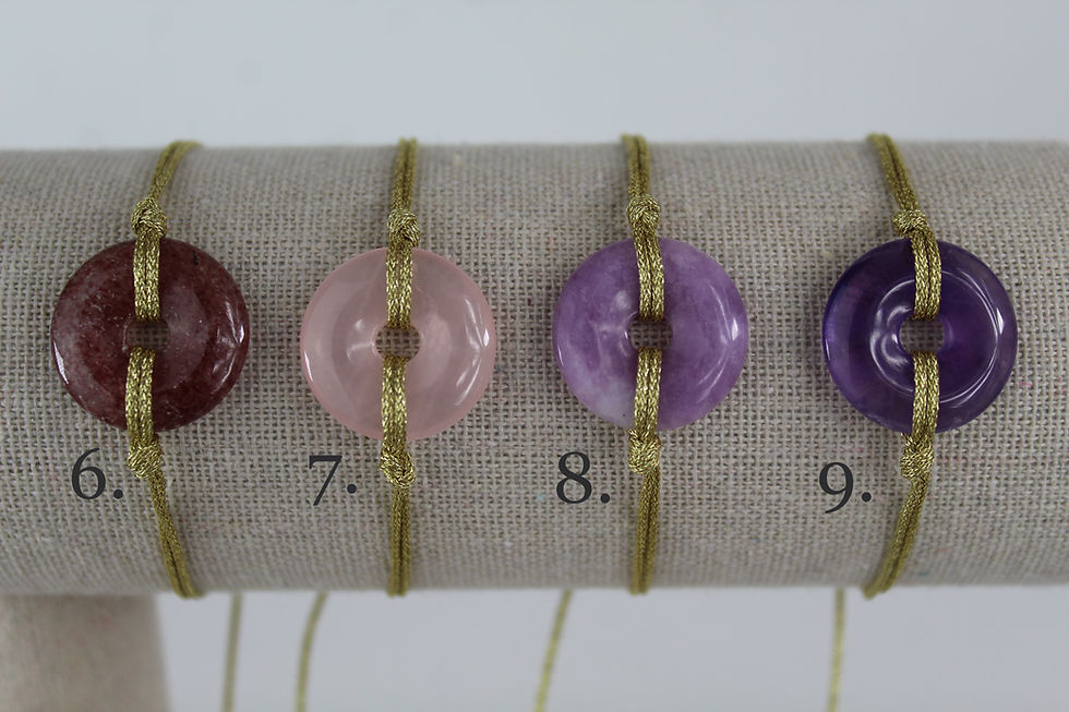 Miniature : Bracelets réglables Donuts