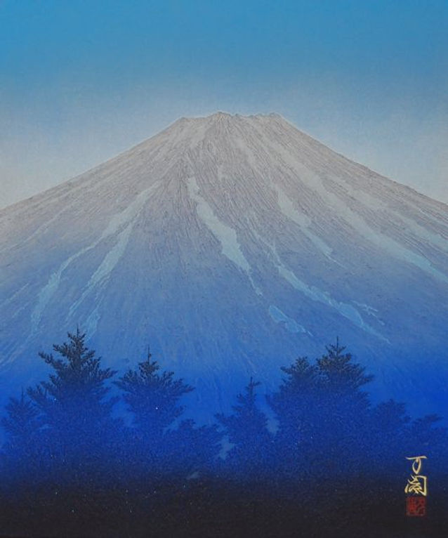 特別値引/有名国際展作家「サンセールの小路」風景画/アクリル/油彩/小原