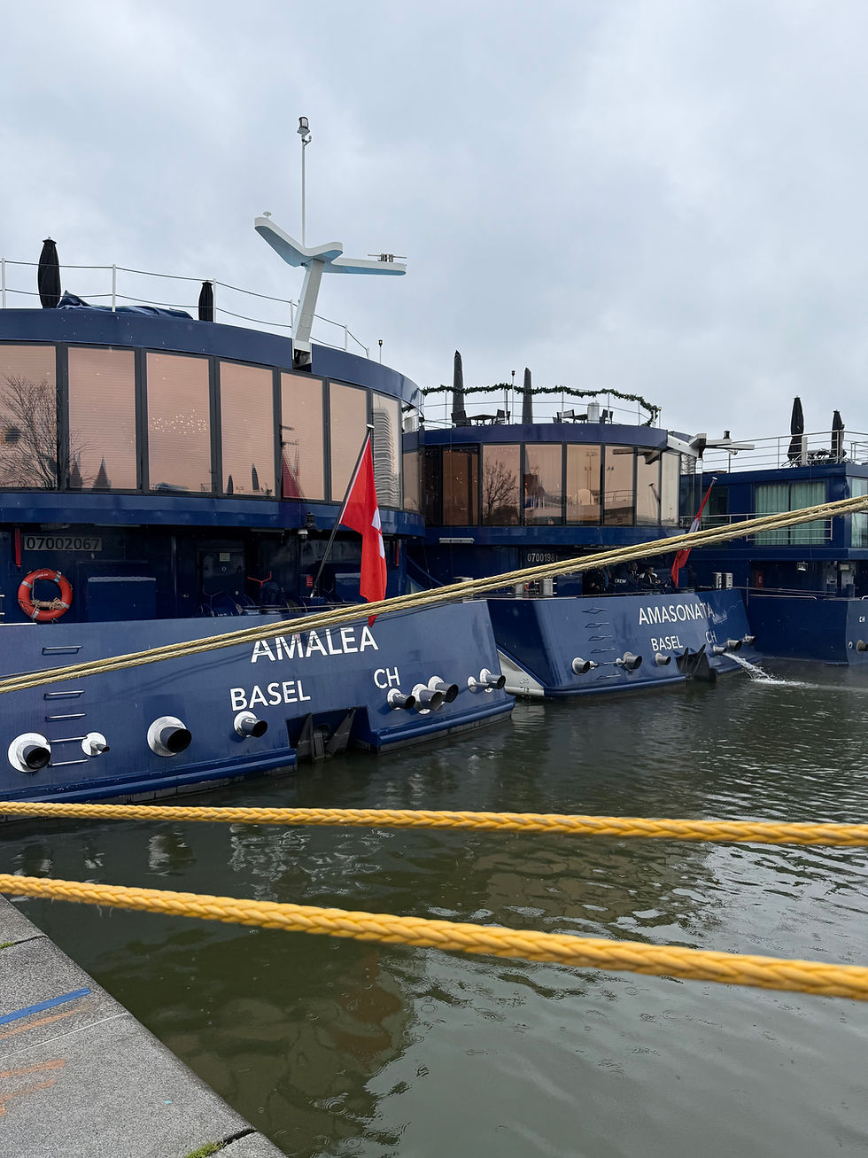 AmaWaterways ships at ASTA River Cruise Expo
