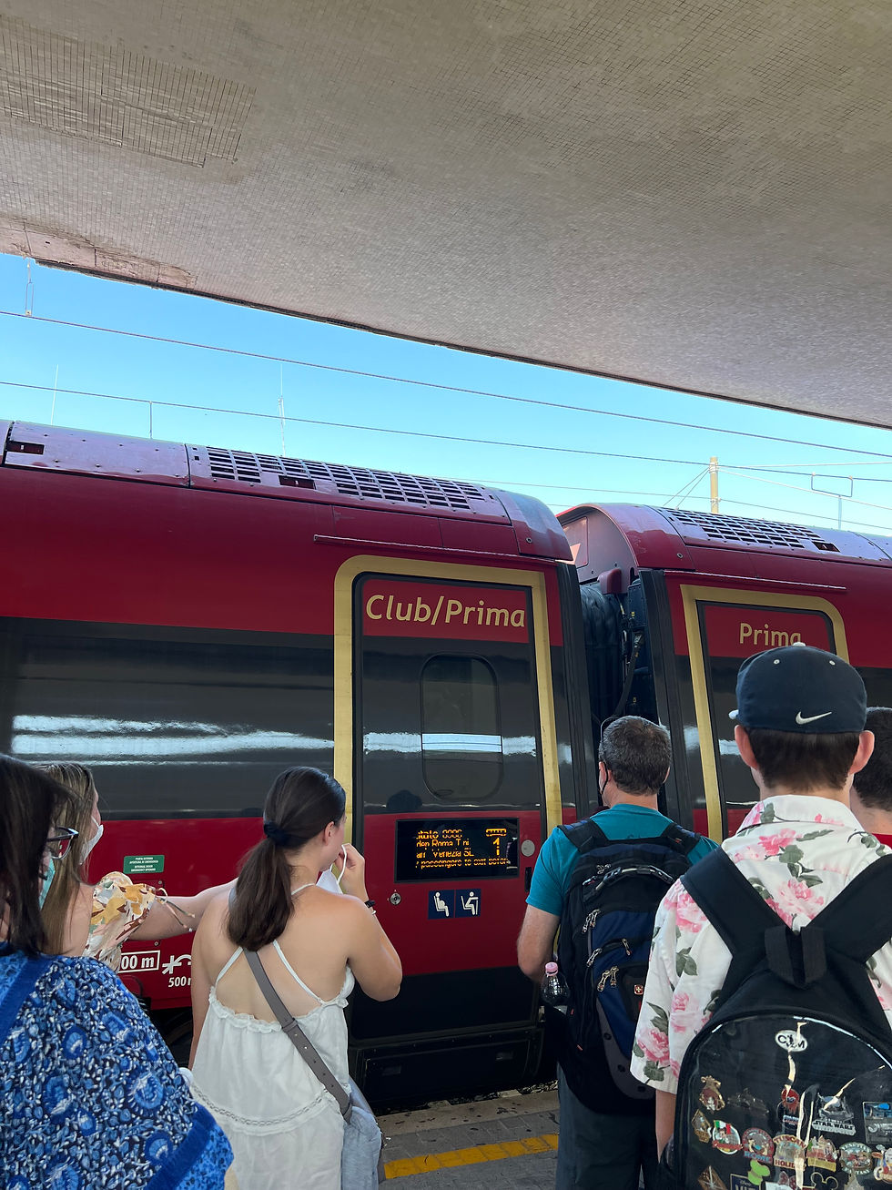Ferrari Train to Venice: Day 6 of my Italy Adventures by Disney trip