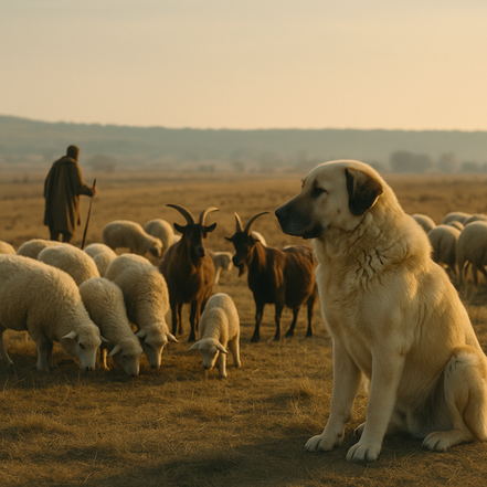 Guardians of the Flock: How Herding Dogs and Livestock Guardian Dogs Built Civilization