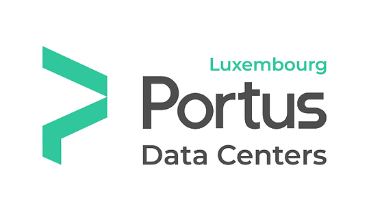 Logo of Portus Data Centers Luxembourg.