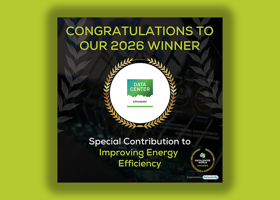 SDEA Navigator Wins Data Centre World Award for Energy Efficiency