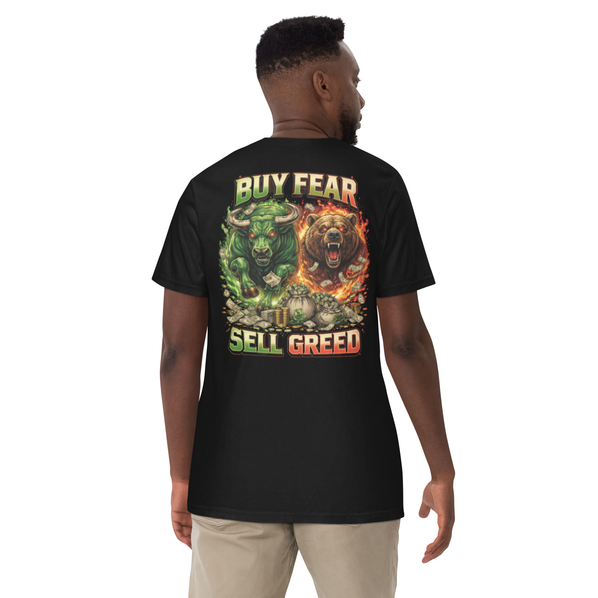 Buy Fear Sell Greed t-shirt