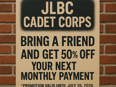 Bring a Friend, Build the Future: JLBC Cadet Corps Launches 50% Off Referral Campaign