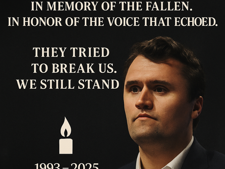🇺🇸 In Memoriam — Charlie Kirk
