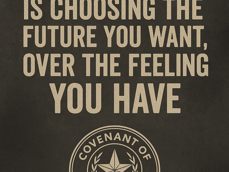 🛡️
Discipline Is Choosing the Future You Want Over the Feeling You Have