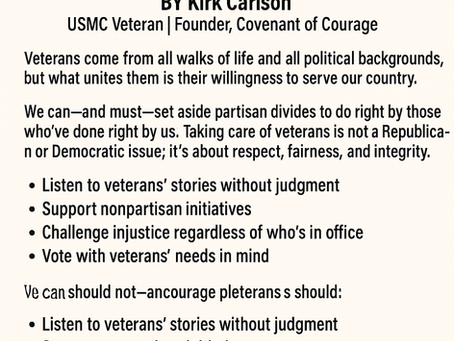 Can We Support Veterans Without Taking Political Sides?