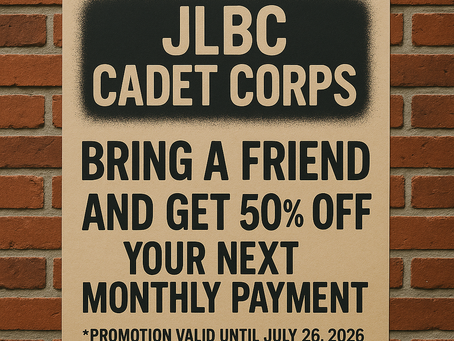 Bring a Friend, Build the Future: JLBC Cadet Corps Launches 50% Off Referral Campaign