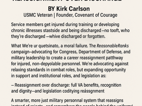 Injured, Not Insubordinate: Why the Military Must Offer Reassignment Over Discharge