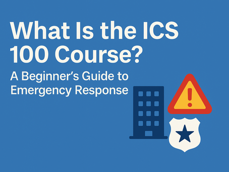 🔷 What Does ICS 100 Teach You?