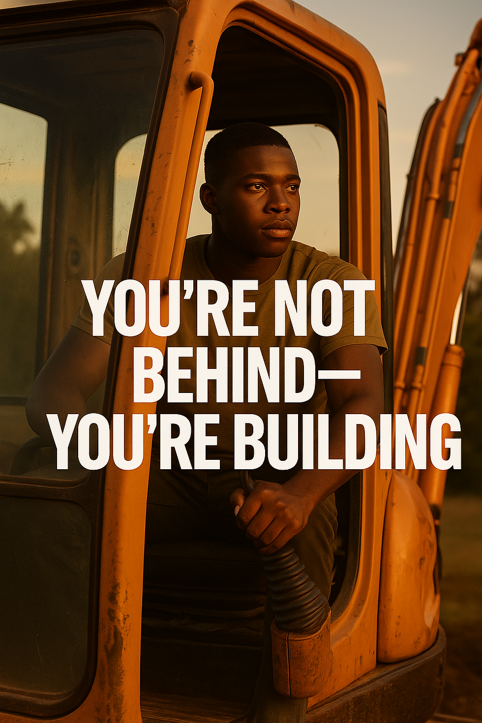 You’re Not Behind — You’re Building