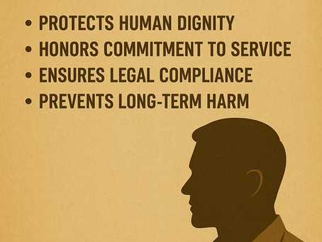 Fair Discharge Policy for Veterans: Why It Matters