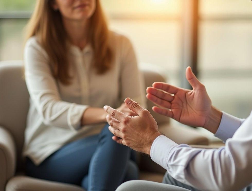 Damir Manola tijekom individualnog savjetovanja o osobnom razvoju i radu na sebi – proces koji pomaže klijentima pronaći unutarnju jasnoću i mir.