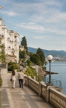 Opatija and Kvarner corporate programs with historic Adriatic hotels, meeting venues and incentive experiences in Croatia.