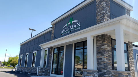 Exterior entrance of Morman Family Chiropractic located in Ottawa, OH