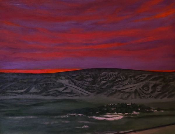 Sangre de Cristo Sunrise, Santa Fe_edite