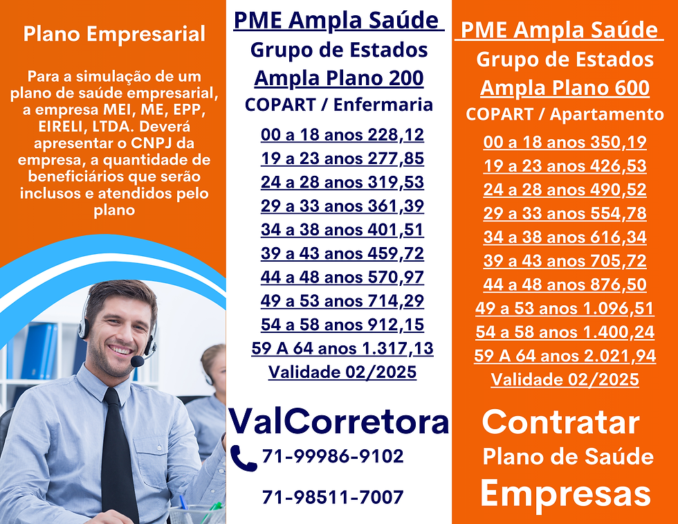 Lauro de Freitas-BA - Plano de Saude Empresarial Preços