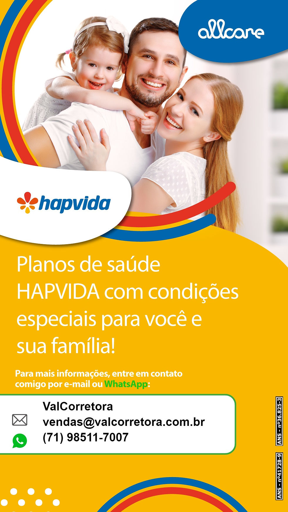 Corretor Plano de Saude Individual (HapVida) Salvador