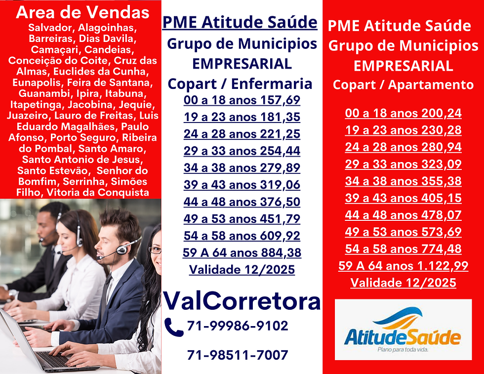 Empresarial Tabela Compatrativa de preços SSA-Bahia*