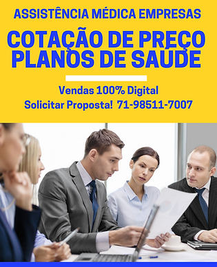 cotação de preços de planos de saude