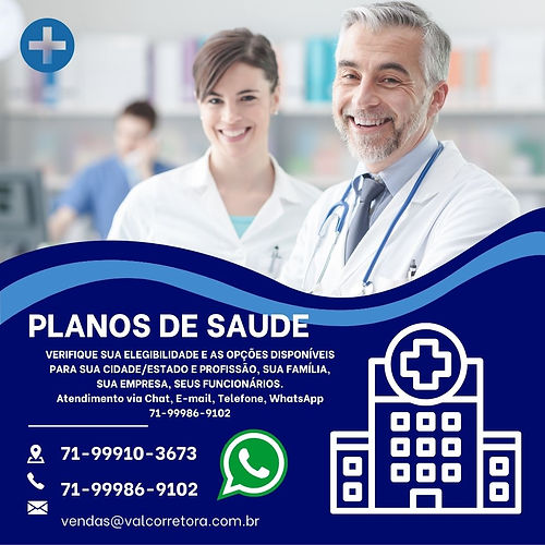 valcorretora, valcorretora planos de saude, valcorretora de seguros, planos de saude na bahia