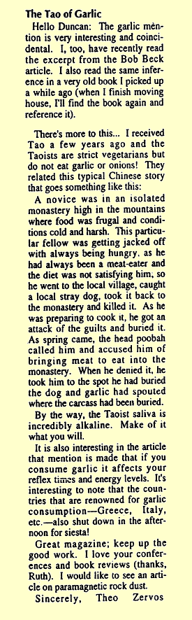 Explaining Tao of Garlic image