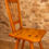 Miniature : Chaise alsacienne ancienne atypique en bois