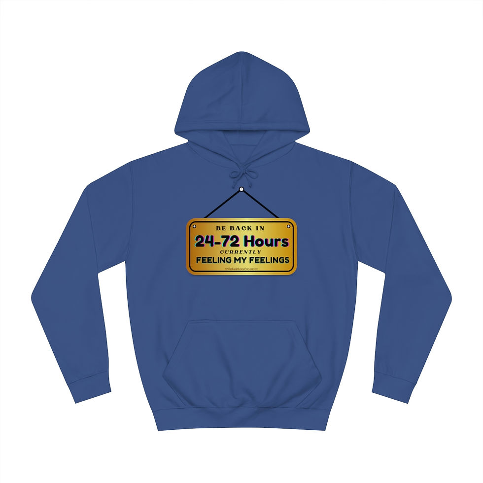 Thumbnail: Be Back: Feelings My Feelings Unisex Hoodie