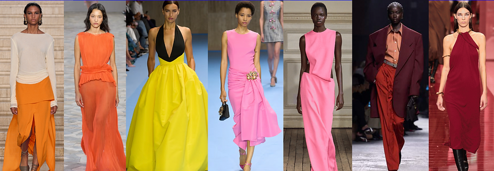 Sunset Colours Spring Summer 25 Colour Trends