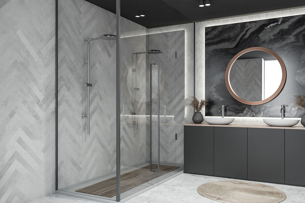 Modern Marble Dramatic