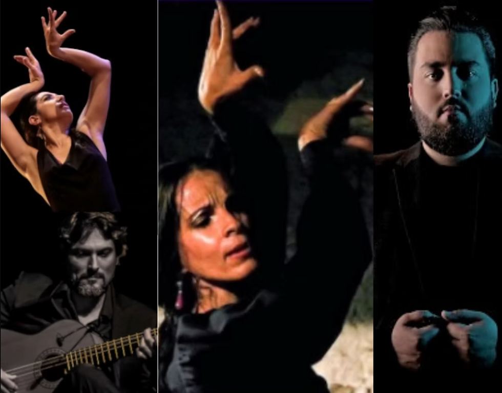 Festival du Château de la Rivoire - Tablao Flamenco con Sofia Sena, Karine González, Tobal Corbel y Esteban Murillo (1)
