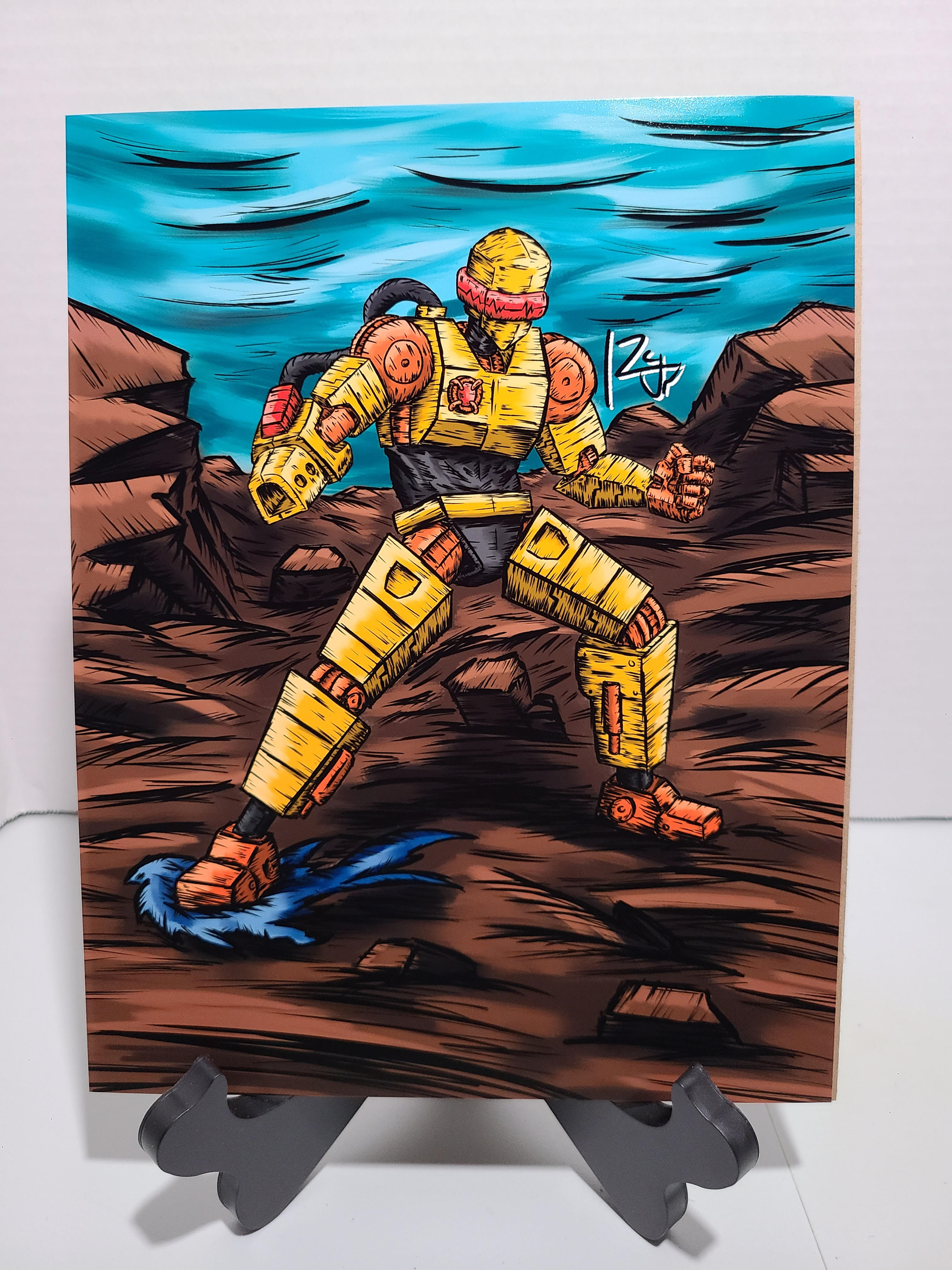 "Combat Machine" Print (8.5'' x 11'')